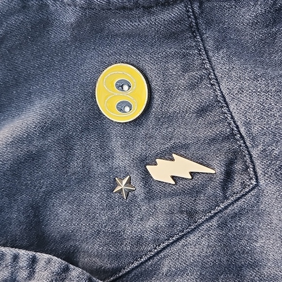 Levis Tailored Western Jean shirt - Picture 4 of 5